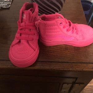 Toddler Van Sneakers Barely Worn with Box